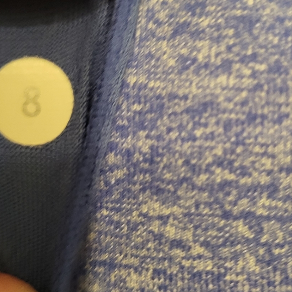 Lululemon Power Y Tank Heathered Rocksteady Size 8 - Picture 6 of 8